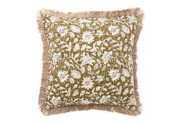 INVEREWE CUSHION OLIVE F FILL 35X50CM